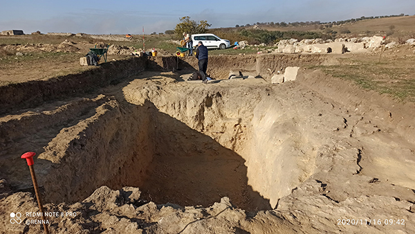 17 novembre 2020, Ancora scoperte archeologiche sul sito di&nbsp;Botromagno